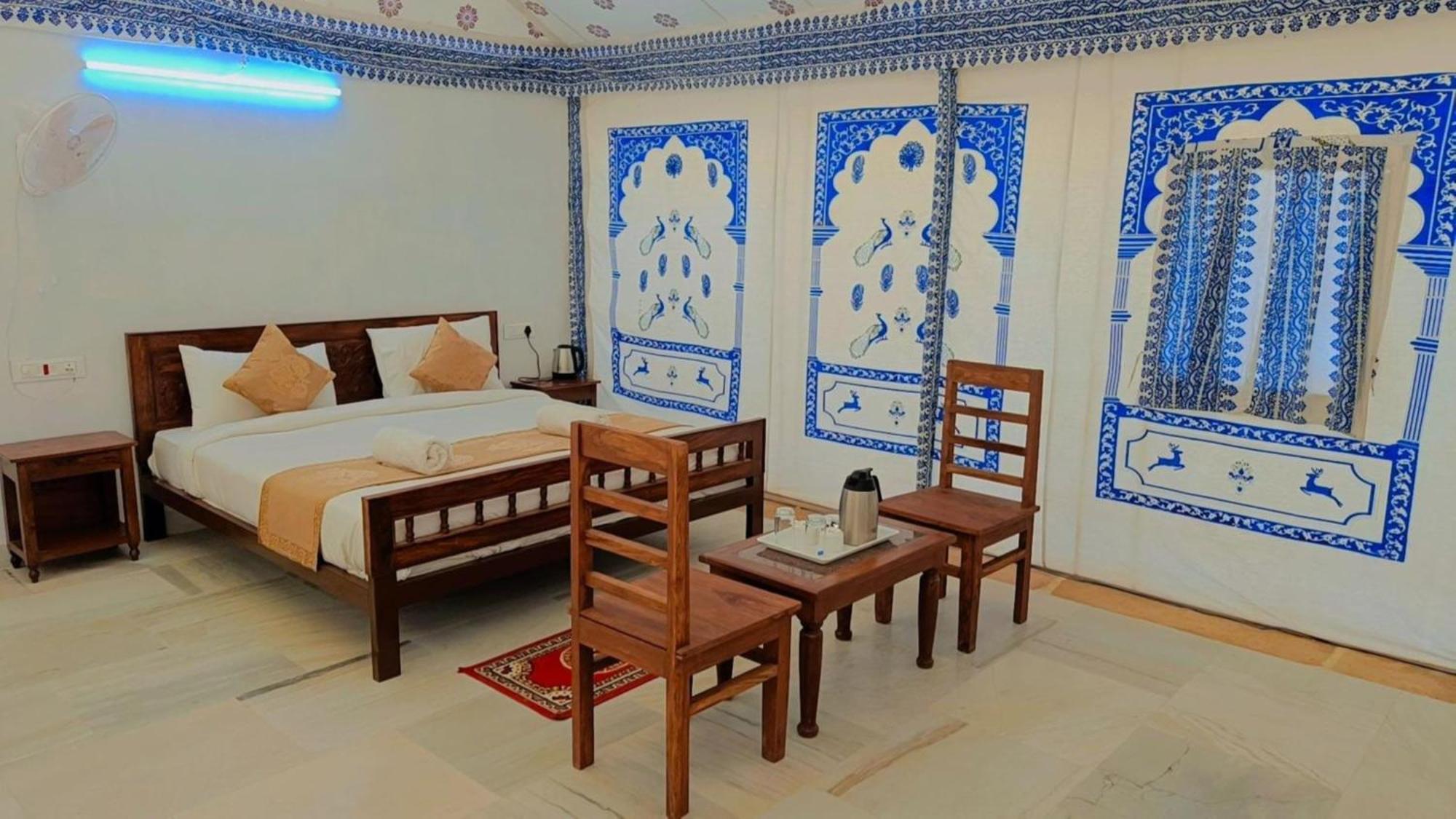 Jaisalmer Sand Dunes Luxury Camp And Resort Bagian luar foto