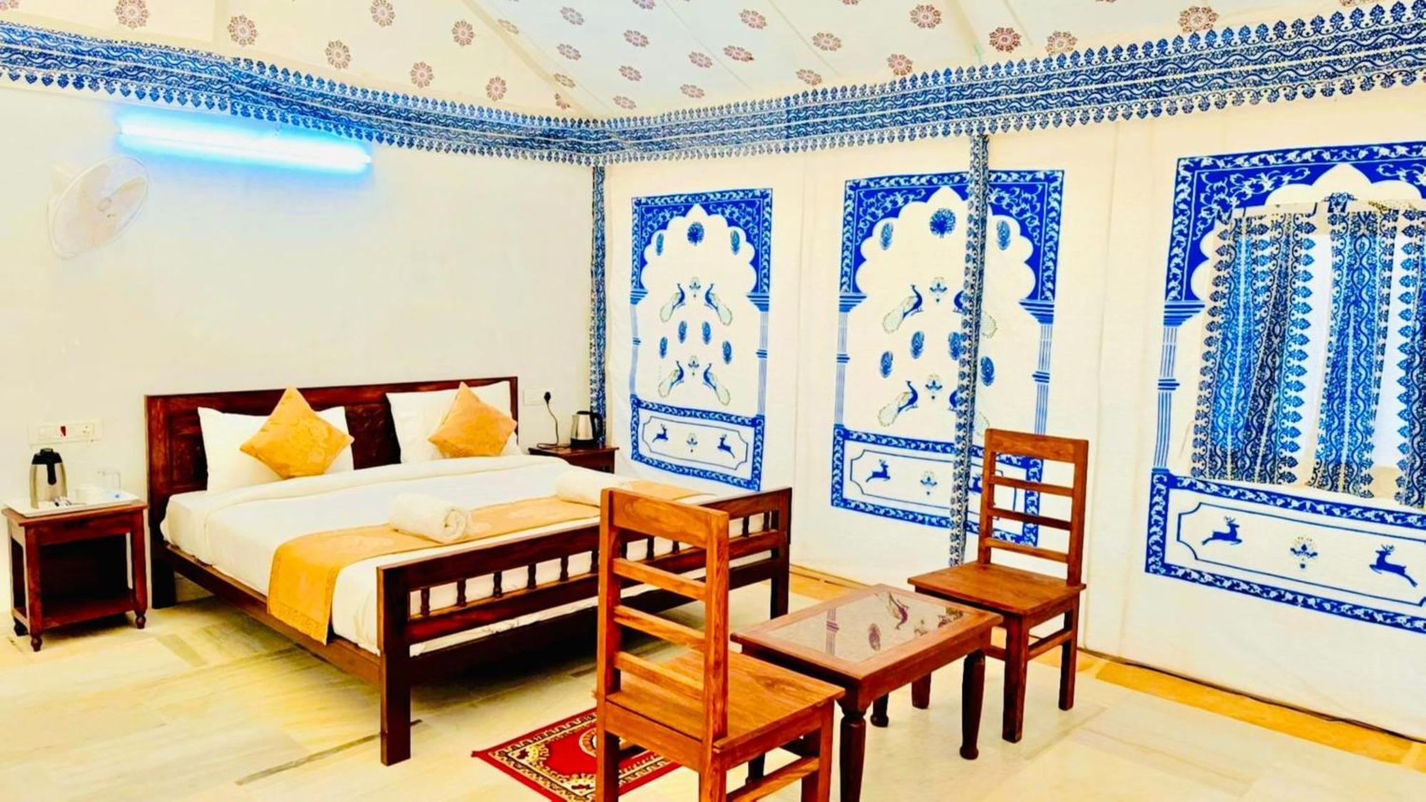 Jaisalmer Sand Dunes Luxury Camp And Resort Bagian luar foto