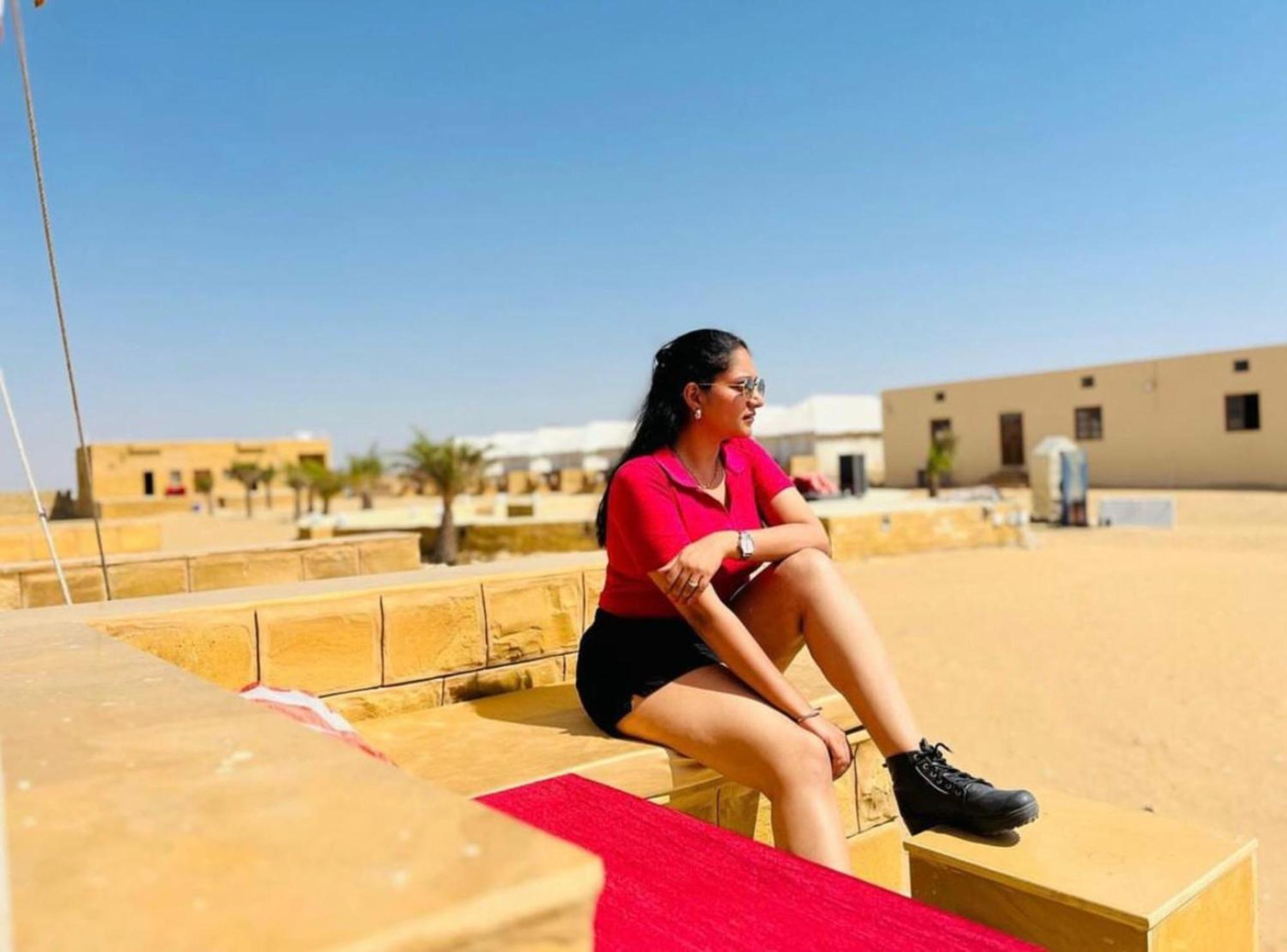 Jaisalmer Sand Dunes Luxury Camp And Resort Bagian luar foto