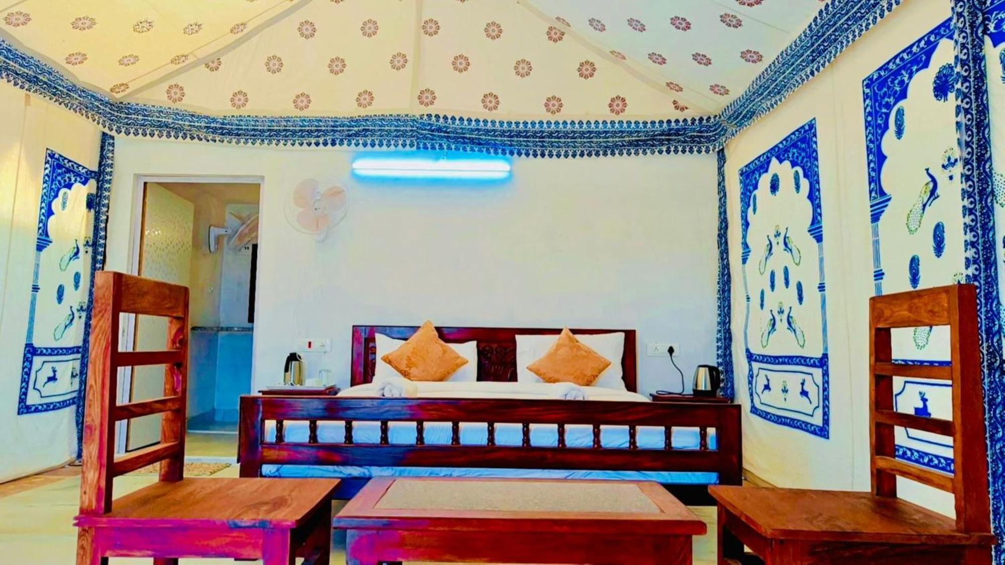 Jaisalmer Sand Dunes Luxury Camp And Resort Bagian luar foto