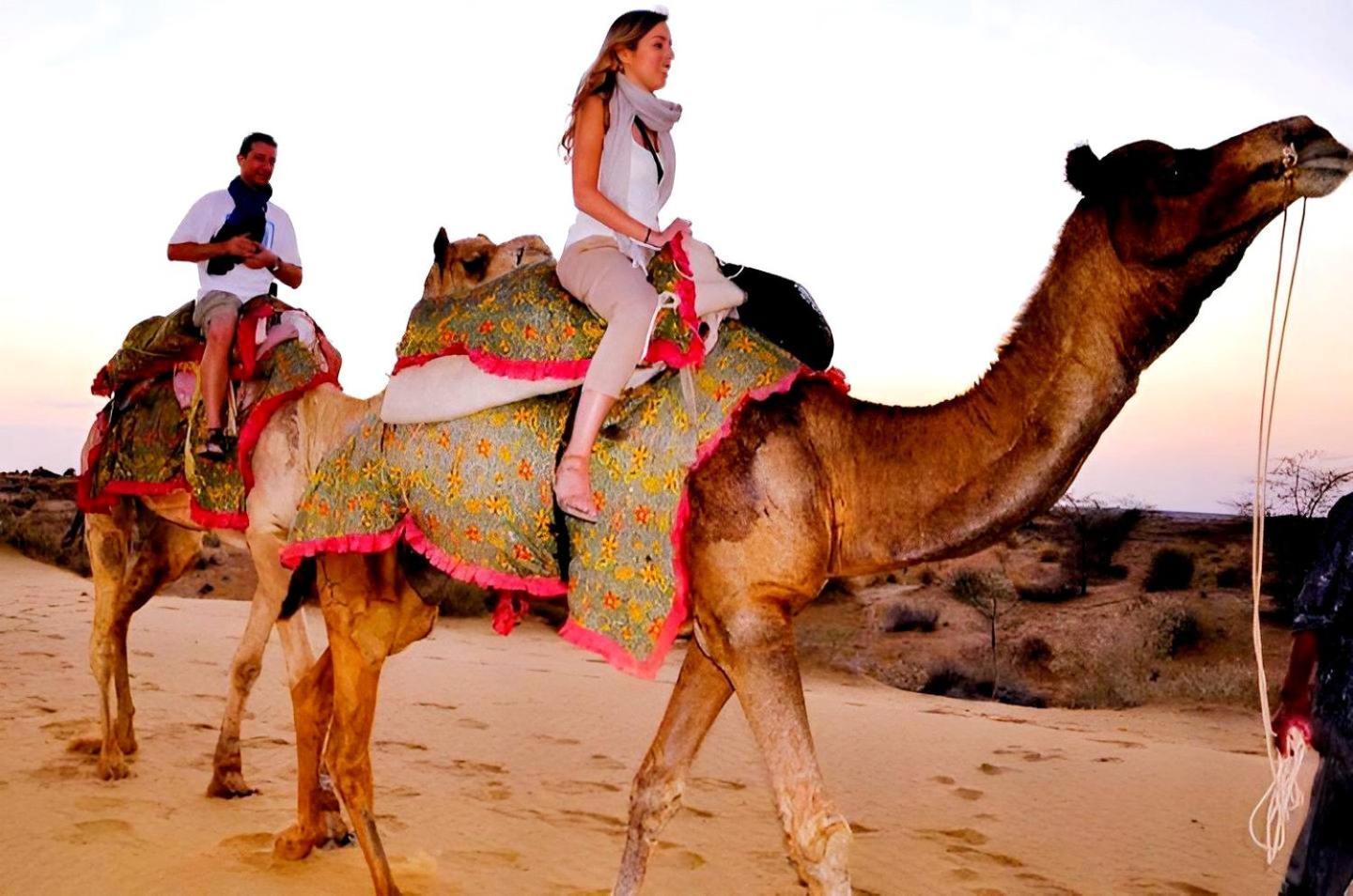 Jaisalmer Sand Dunes Luxury Camp And Resort Bagian luar foto