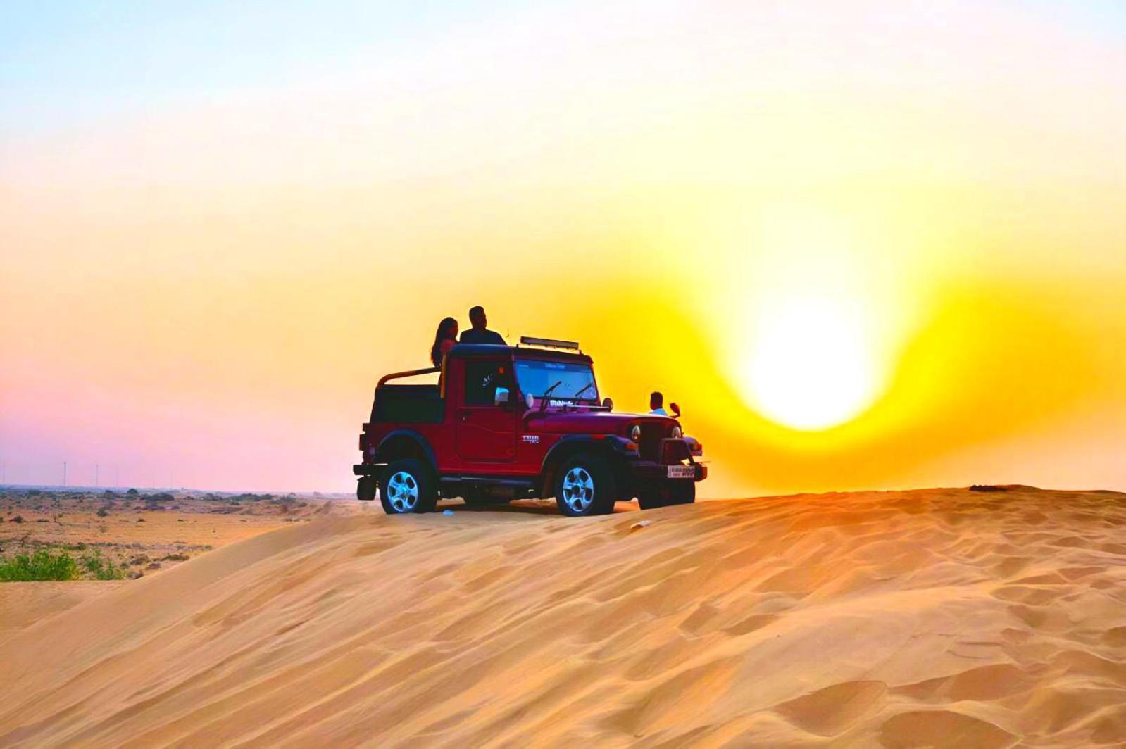 Jaisalmer Sand Dunes Luxury Camp And Resort Bagian luar foto