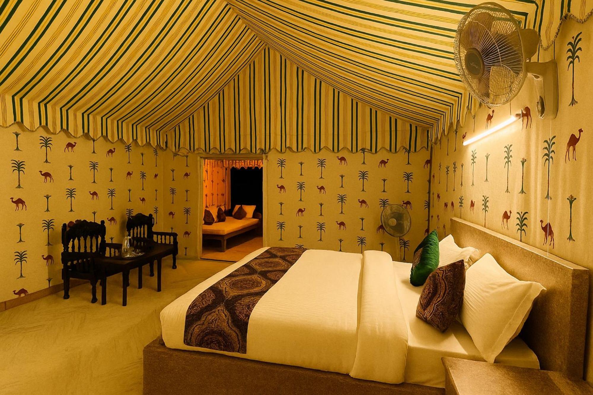 Jaisalmer Sand Dunes Luxury Camp And Resort Bagian luar foto