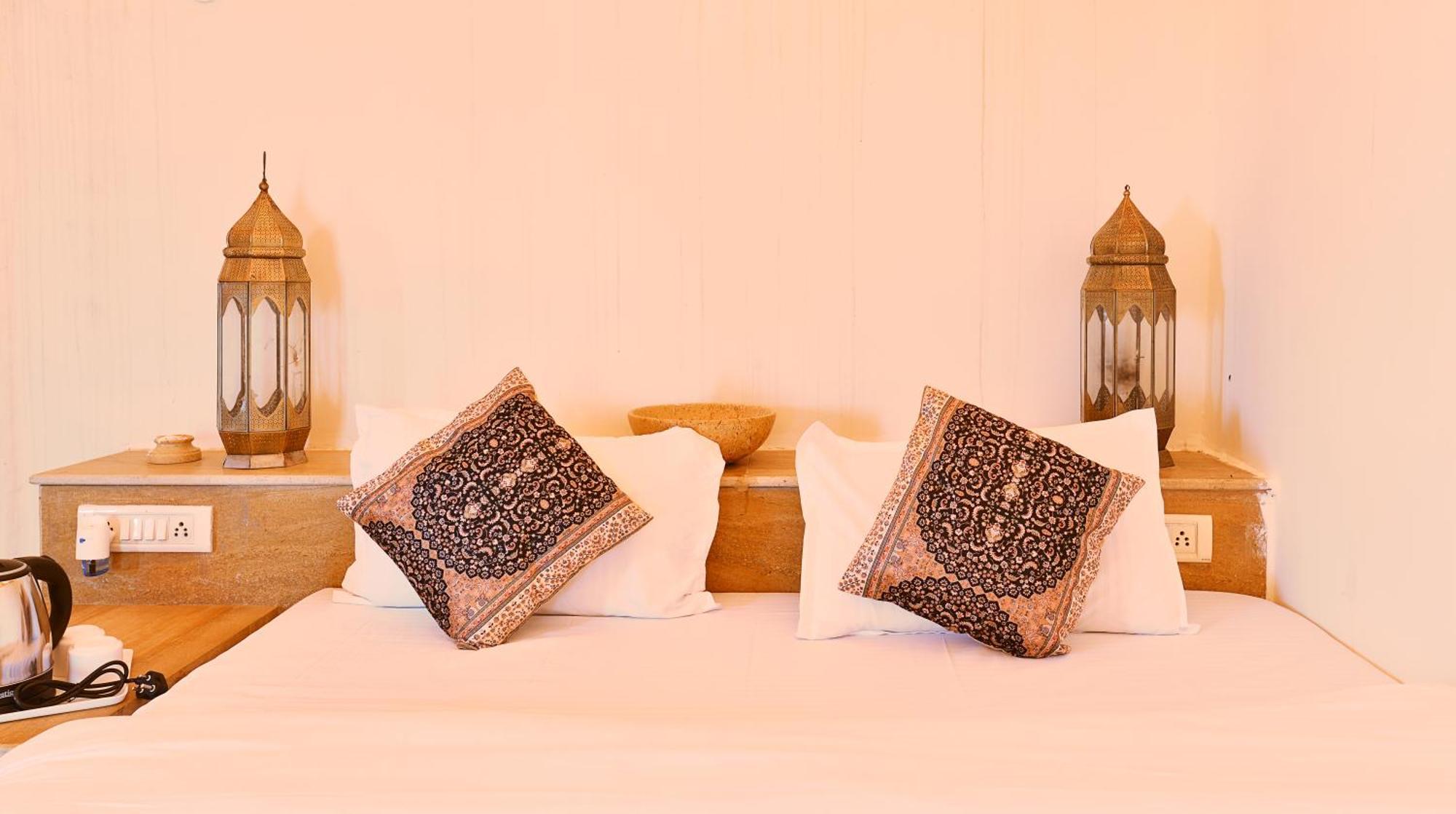 Jaisalmer Sand Dunes Luxury Camp And Resort Bagian luar foto