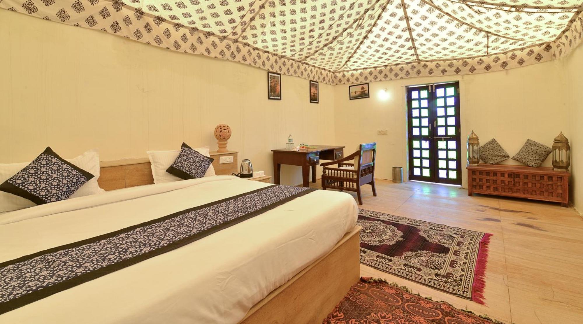 Jaisalmer Sand Dunes Luxury Camp And Resort Bagian luar foto